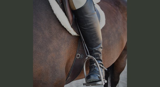 Bottes D'équitation Cavallo En Cuir Noir - Taille ~EU 43 - Haute (50cm) - Occasion