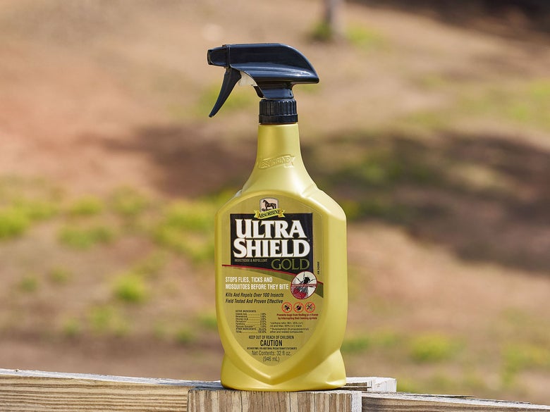 Absorbine Ultrashield Gold Fly Spray Repellent