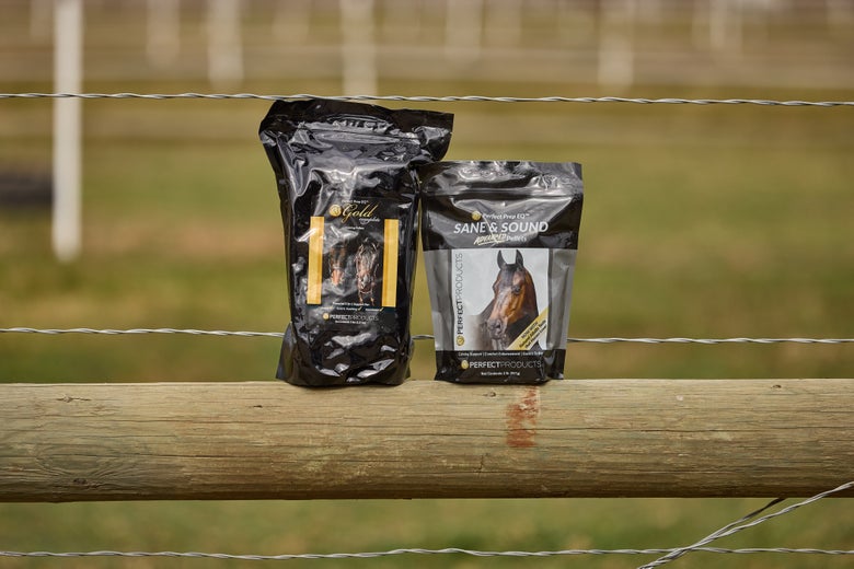 Perfect Prep EQ Sane & Sound and Gold Pellets for pre-event calming support
