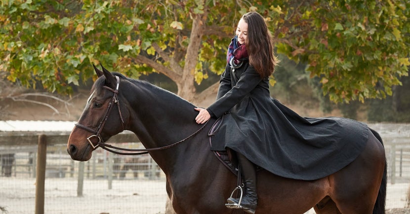 Elevate Your Ride: Ladies' High-Waisted Equestrian Riding Pants