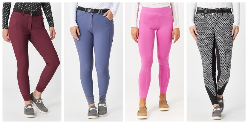 A selection of example breeches that are and are not permitted.