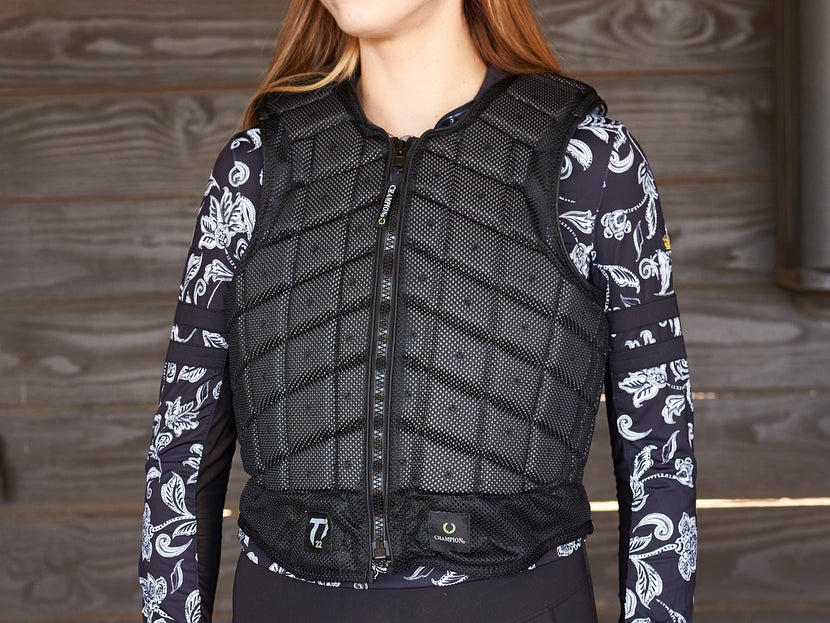 Women wearing Champion Titanium Ti22  Body Protector