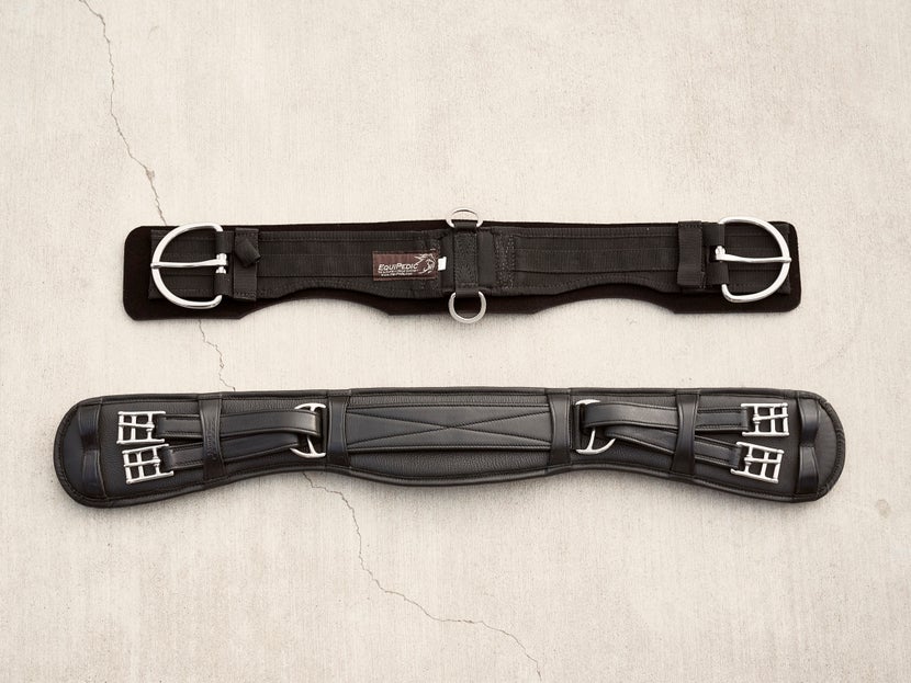 The difference between the over girth and the wrap strap girth – Chimacum  Tack