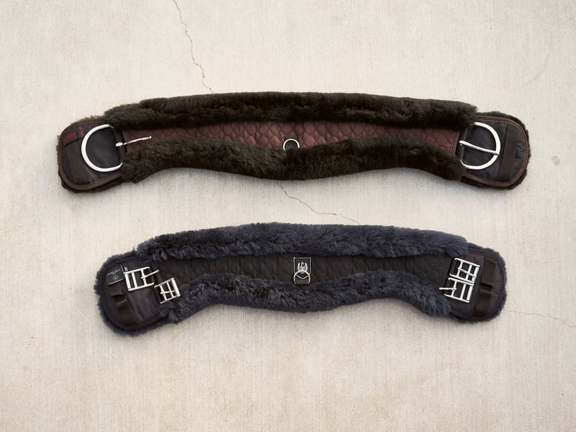 The difference between the over girth and the wrap strap girth – Chimacum  Tack