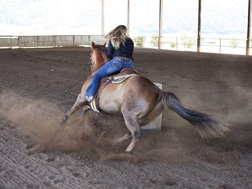 western horse rider on horse