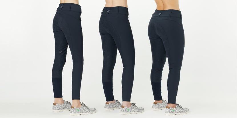Romfh Ladies' Champion Full Seat Dark Stone Breeches
