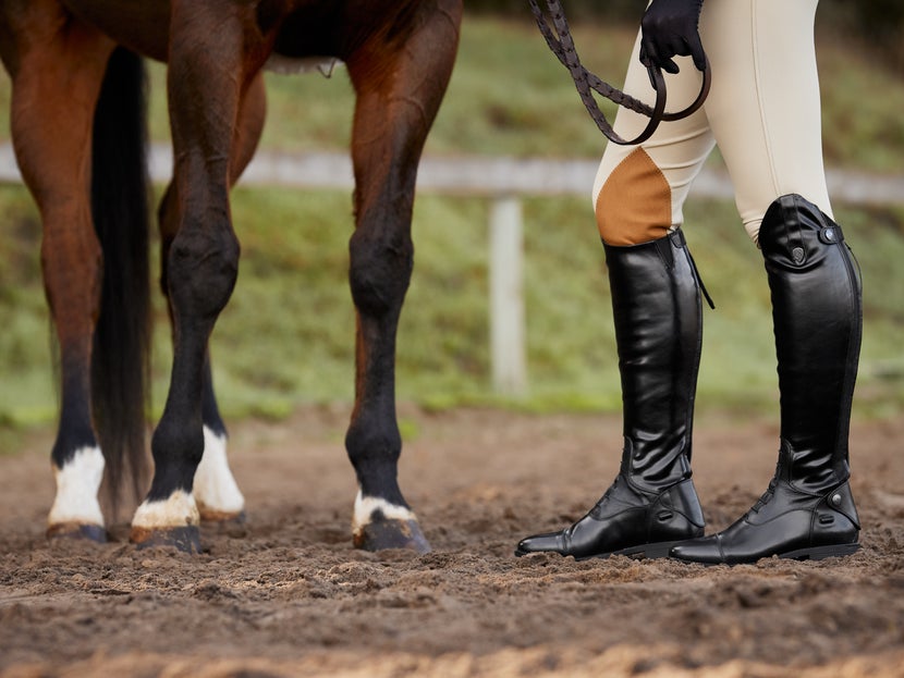 An English Field Tall Boot