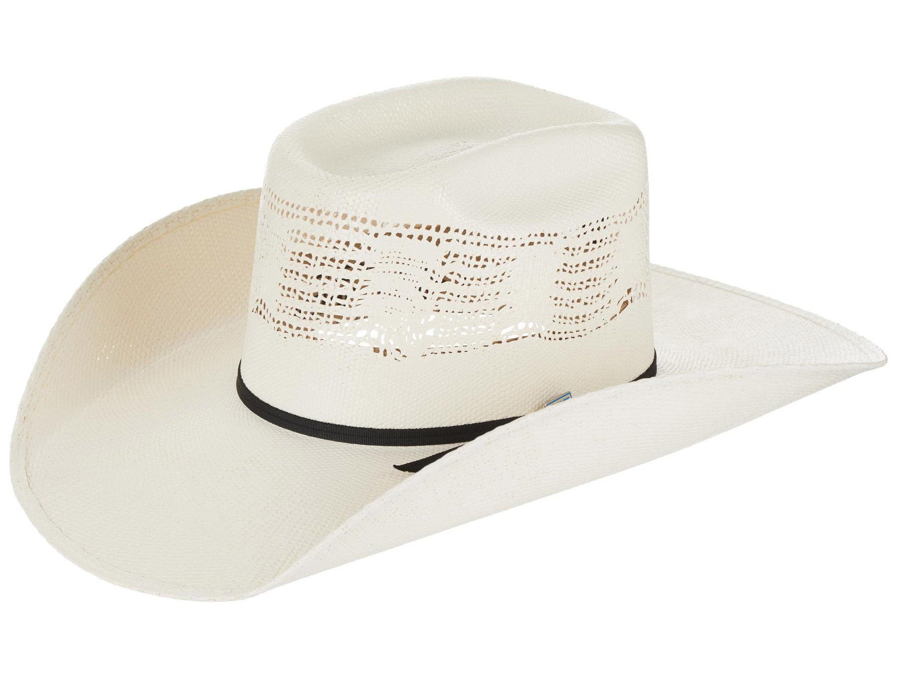 A Brick crease cowboy hat.