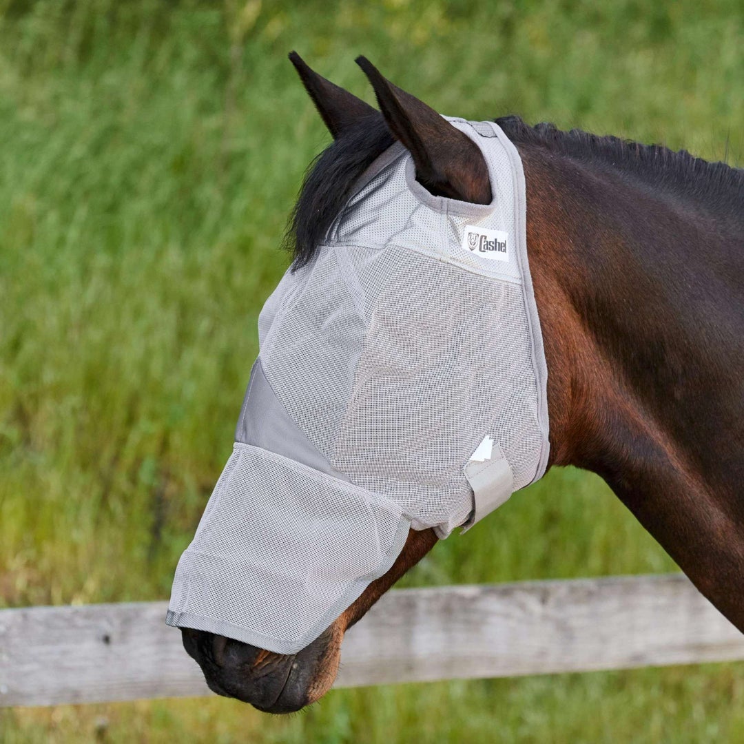 Cashel Crusader Fly Mask with Long Nose. A nose-only fly mask.