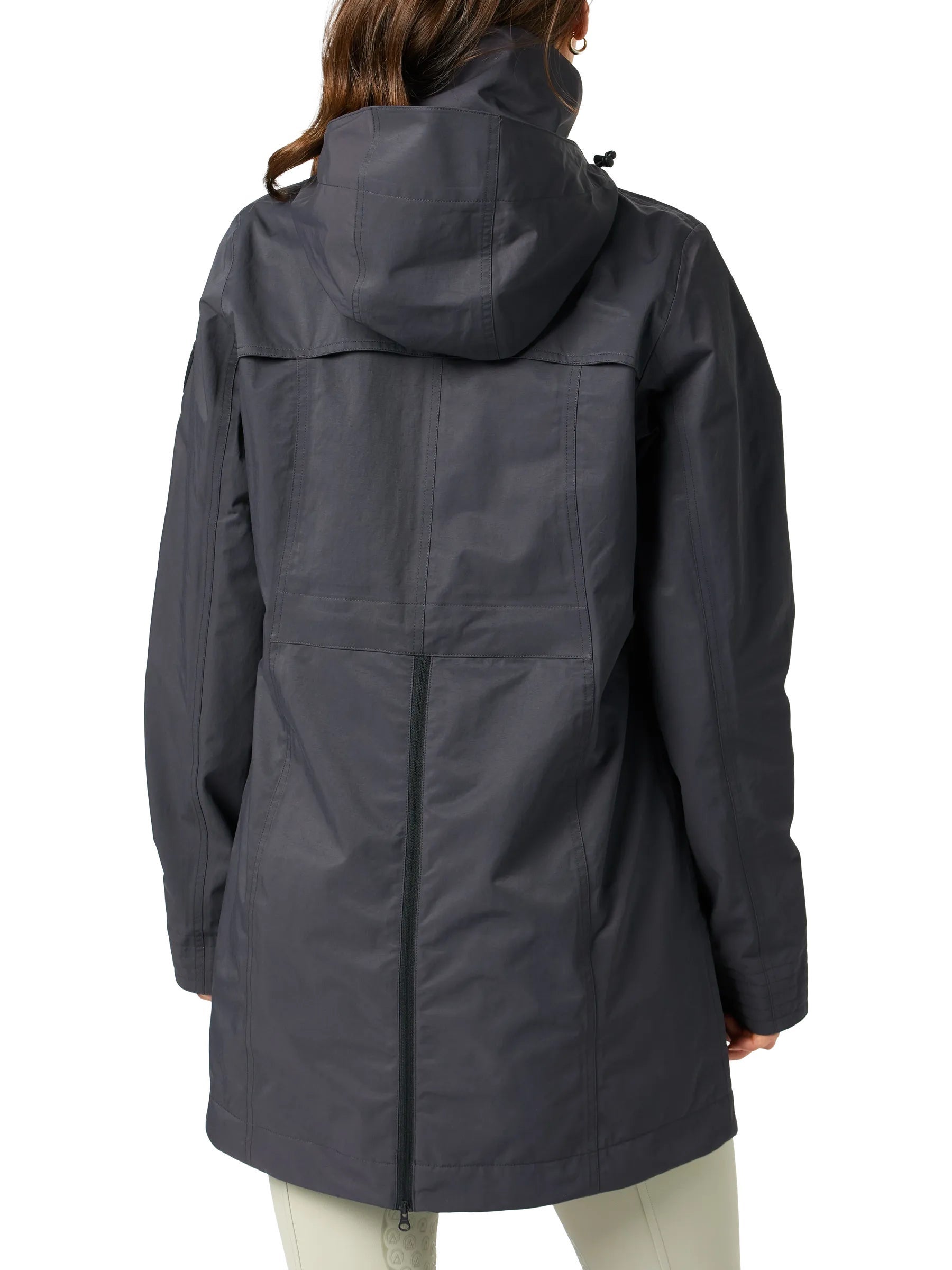 Front view of a woman wearing the Kerrits Weatherlock Jacket.