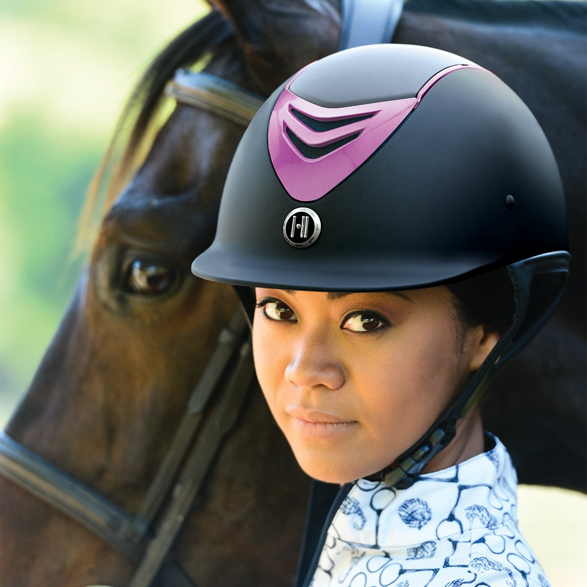 Kids/Childs/Toddlers Adjustable Horse Riding Hat Ventilated Helmet
